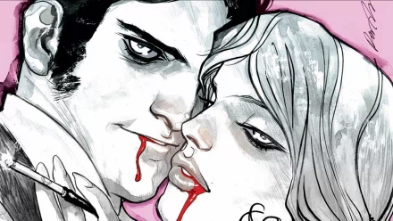 Comic American Vampire HD Desktop Wallpaper | Background Image