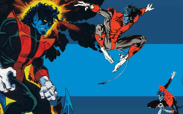 Nightcrawler (Marvel Comics) Comic HD Desktop Wallpaper | Background Image