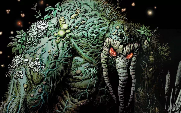 Man-Thing Comic Thunderbolts HD Desktop Wallpaper | Background Image