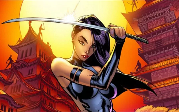 Comic Psylocke (Marvel Comics) HD Desktop Wallpaper | Background Image