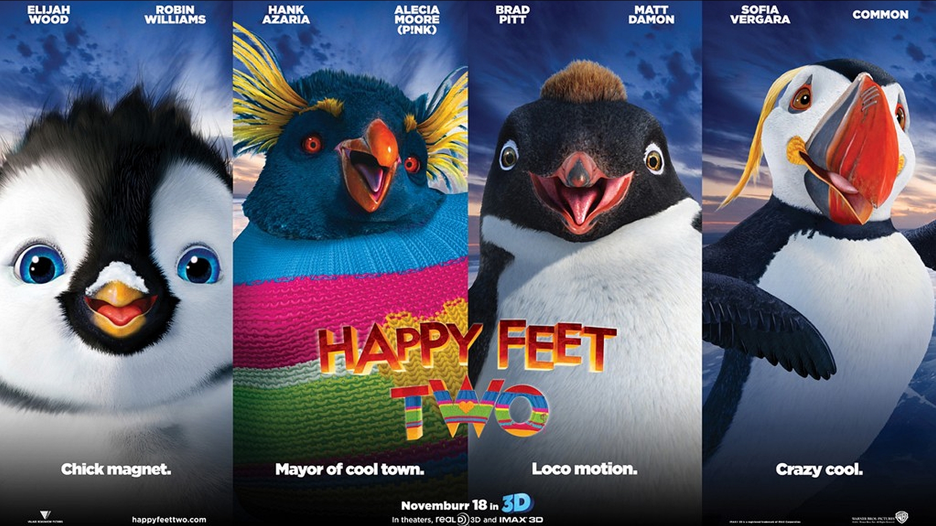 Movie Happy Feet 2 HD Wallpaper | Background Image