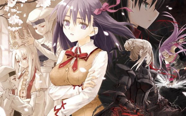 Anime Fate/stay Night Fate Series Sakura Matou Rin Tohsaka Illyasviel Von Einzbern Saber Alter Justeaze Lizrich Von Einzbern Rider HD Wallpaper | Background Image