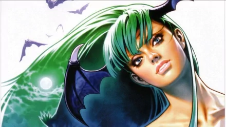 Morrigan Aensland Comic Darkstalkers HD Desktop Wallpaper | Background Image