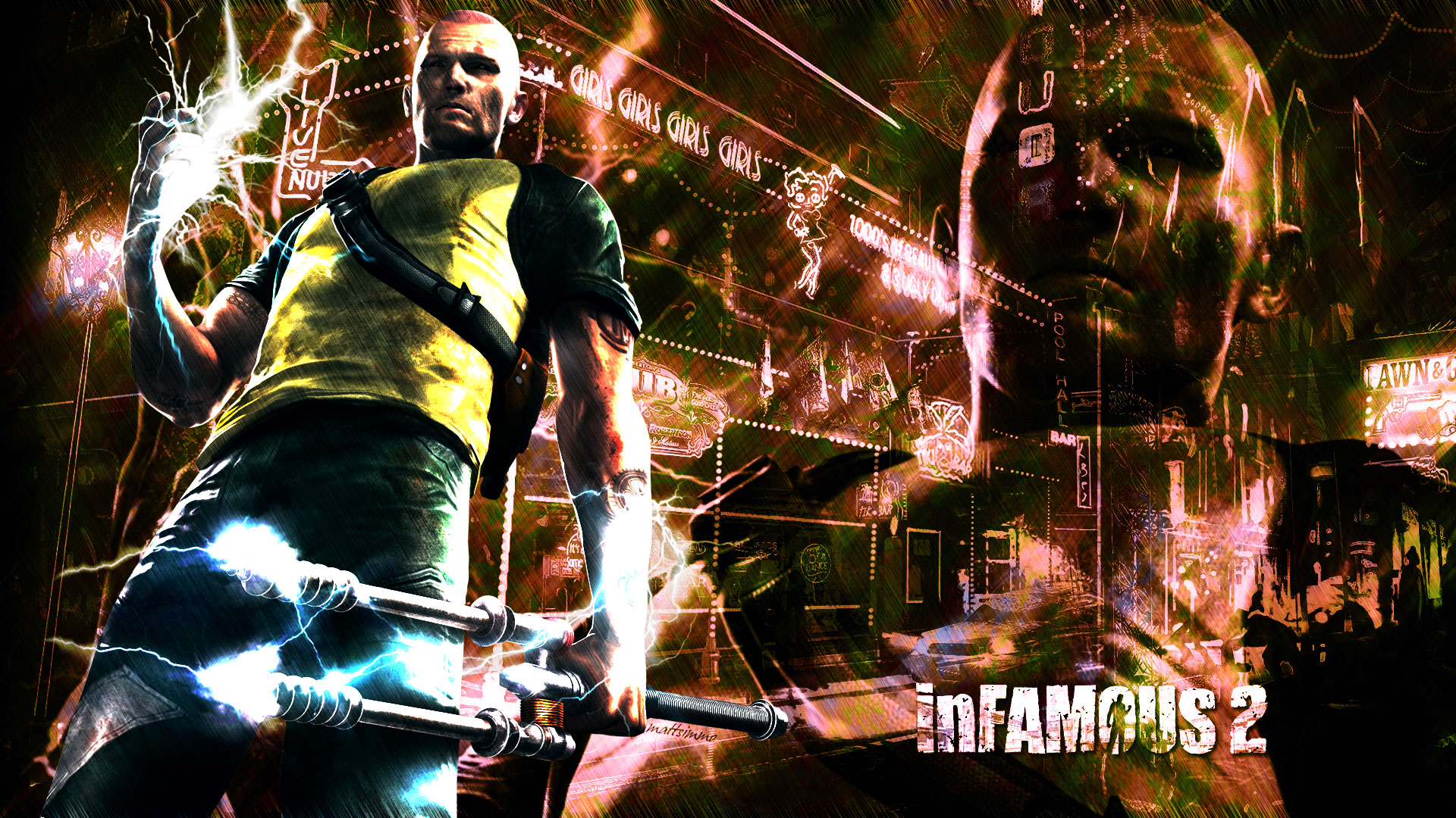 Video Game inFAMOUS 2 HD Wallpaper | Background Image