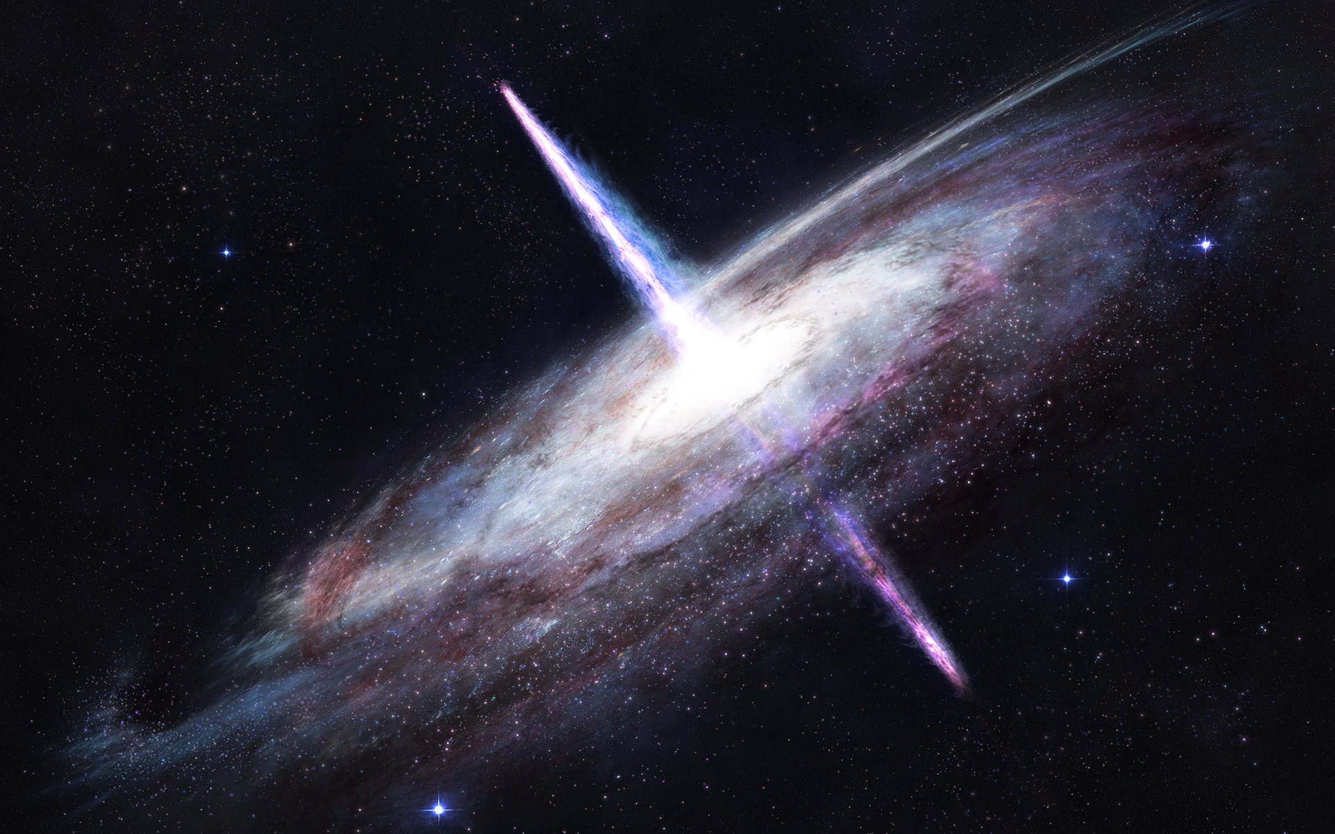 Sci Fi Quasar HD Wallpaper | Background Image
