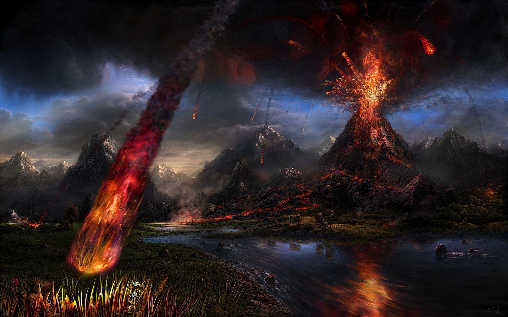 Download Artistic Landscape Wallpaper by Fel-X