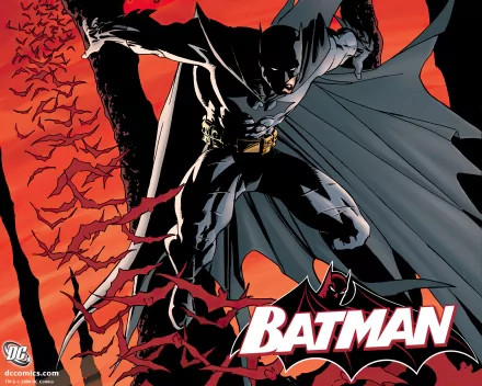 Comic Batman HD Desktop Wallpaper | Background Image