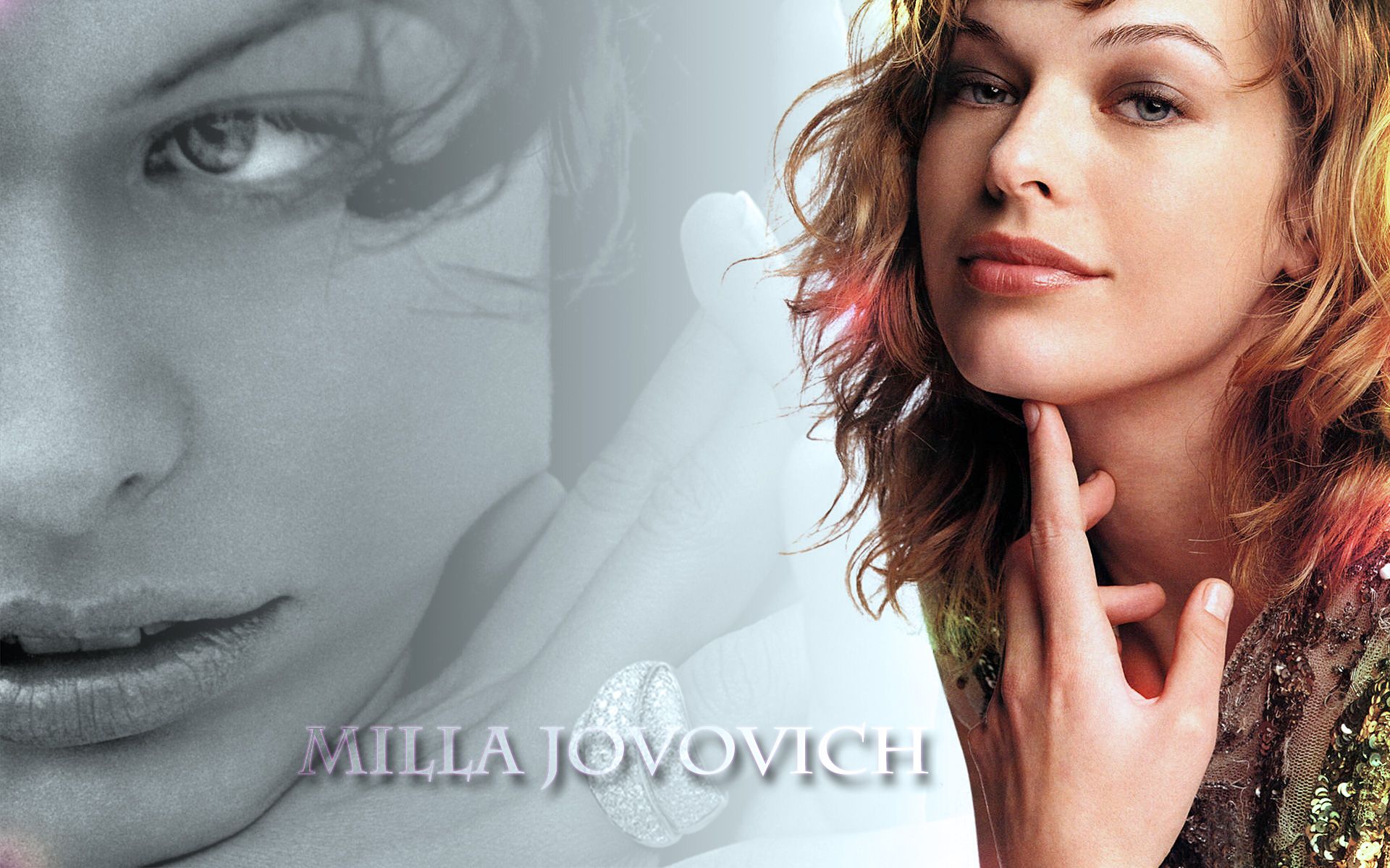 Celebrity Milla Jovovich HD Wallpaper | Background Image