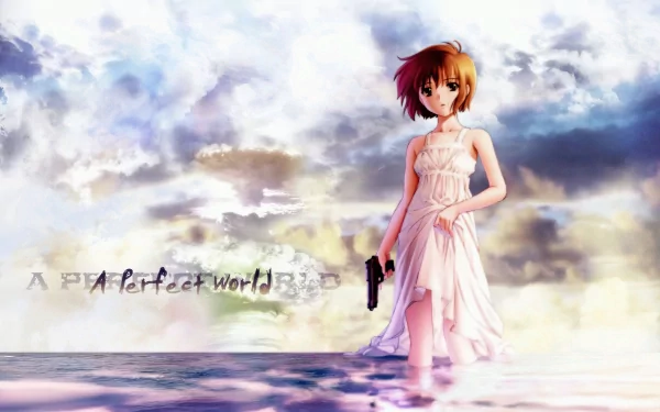 Kirika Yuumura Anime Noir HD Desktop Wallpaper | Background Image