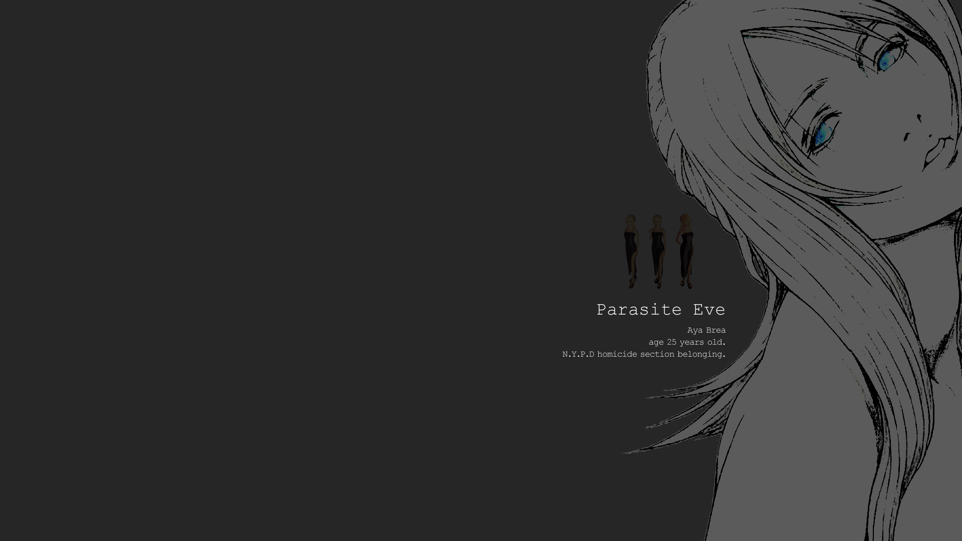 Video Game Parasite Eve HD Wallpaper by Tetsuya Nomura