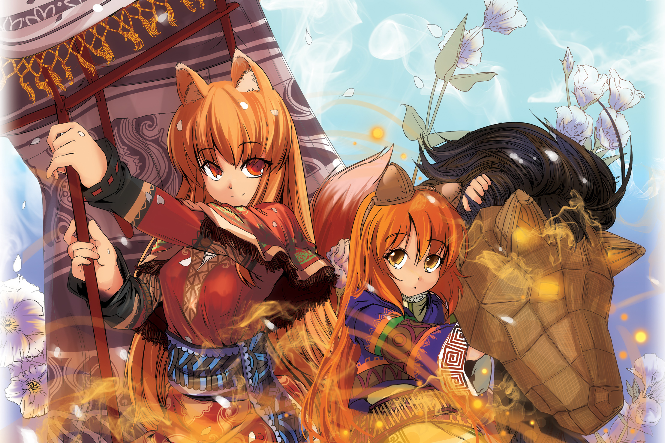Anime Spice And Wolf Hd Wallpaper