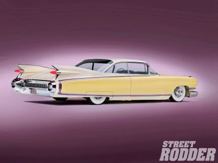 vehicle 1959 cadillac coupe deville HD Desktop Wallpaper | Background Image