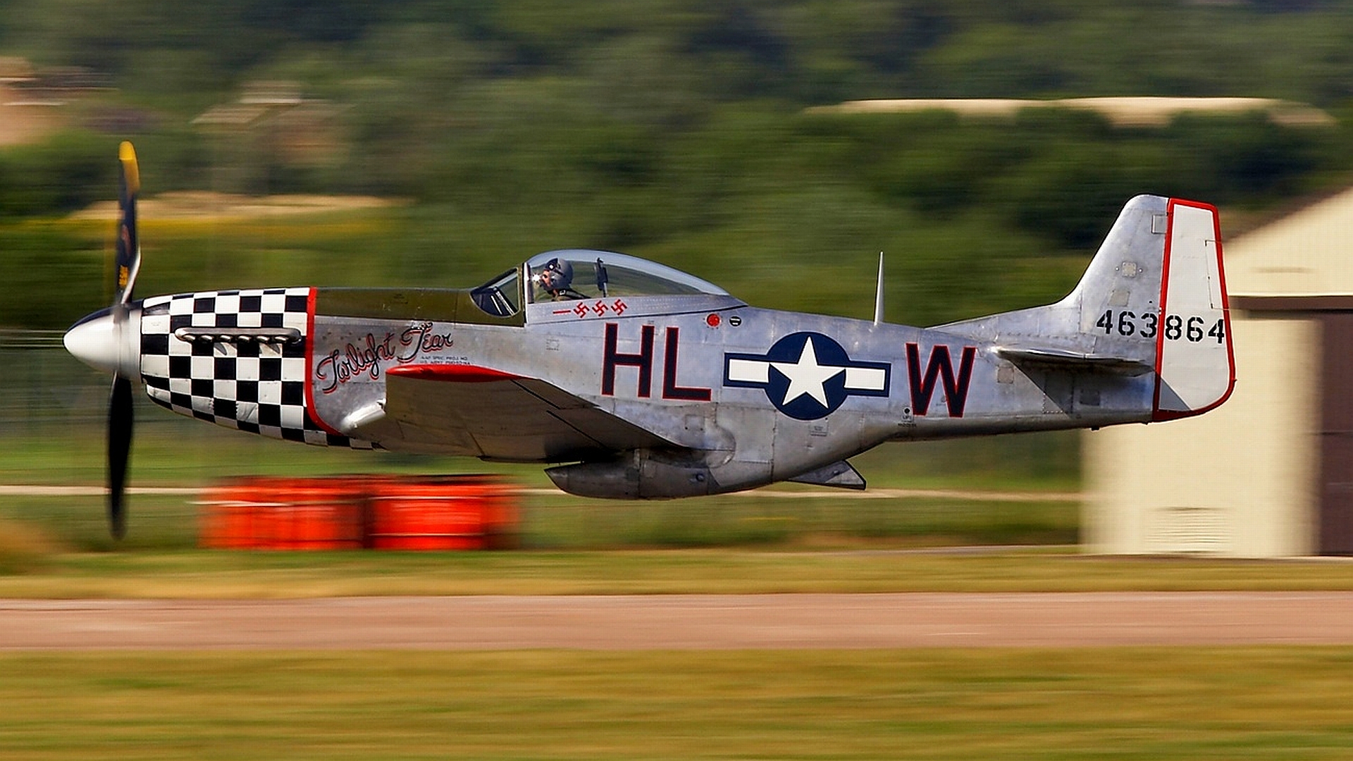 Dual Monitor Plane Wallpaper