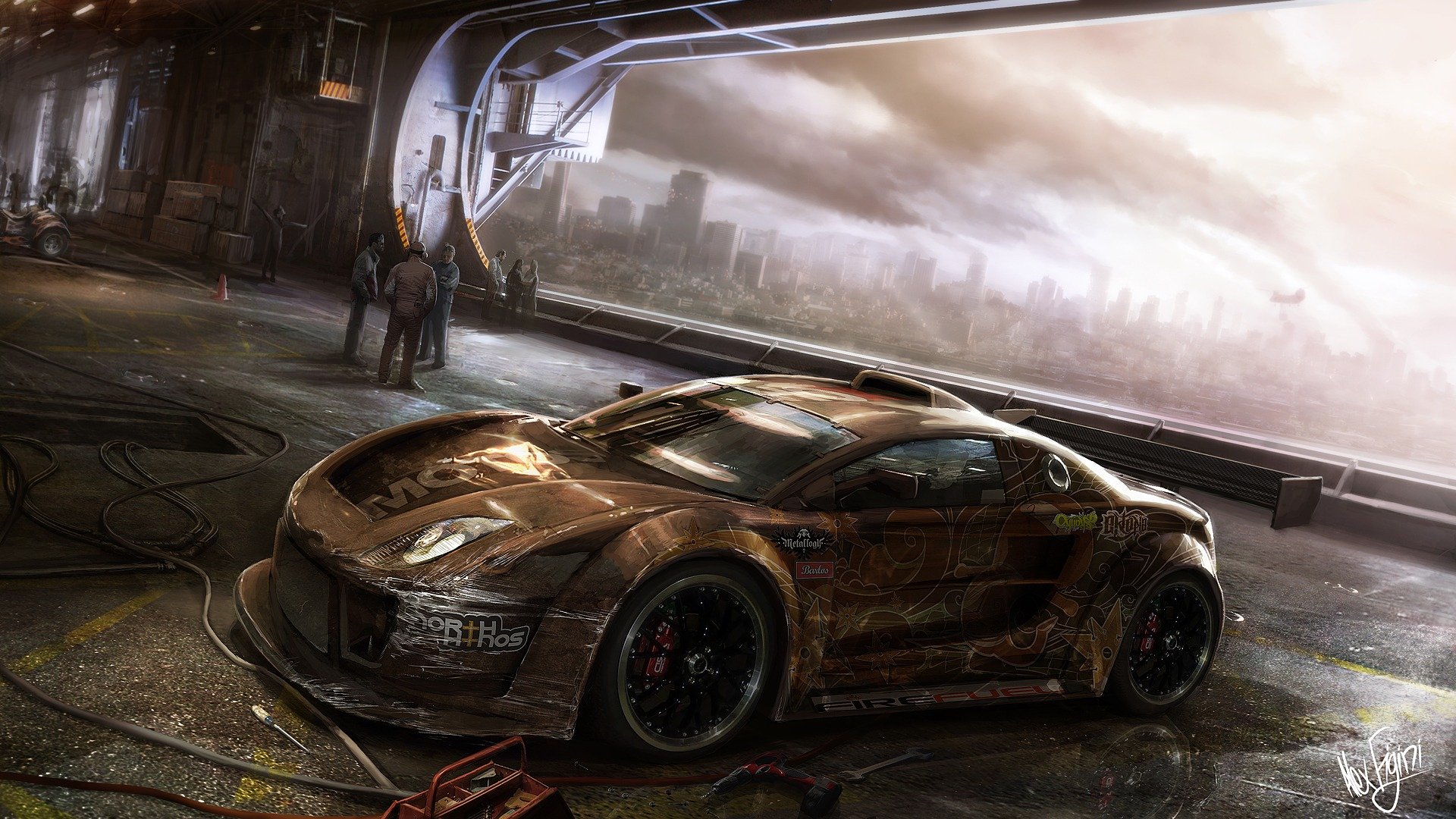 Download Video Game MotorStorm  HD Wallpaper by Alex Figini