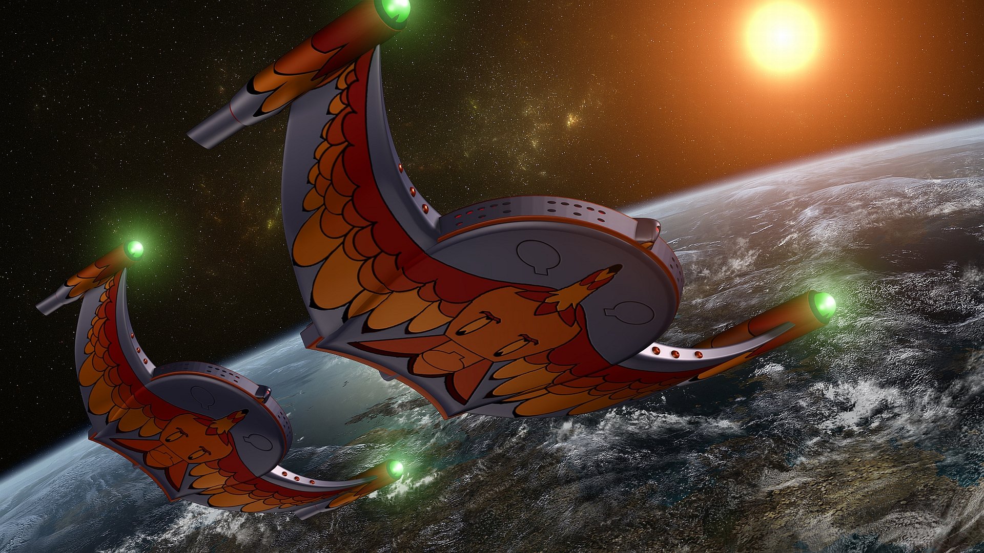 Romulan Bird Of Prey Nemesis