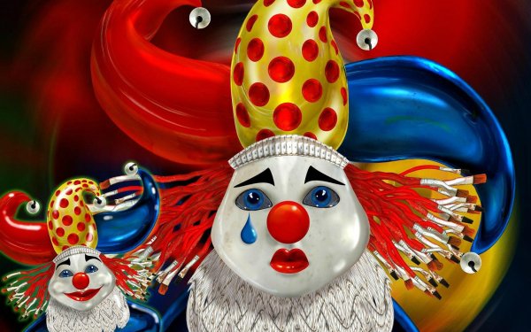 Artistic Clown HD Wallpaper | Background Image