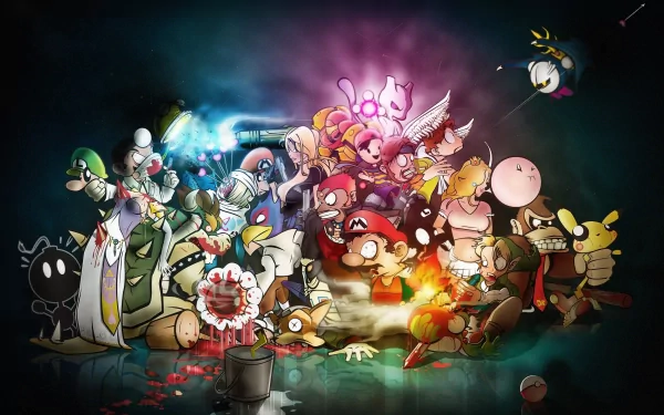 video game Super Smash Bros. HD Desktop Wallpaper | Background Image