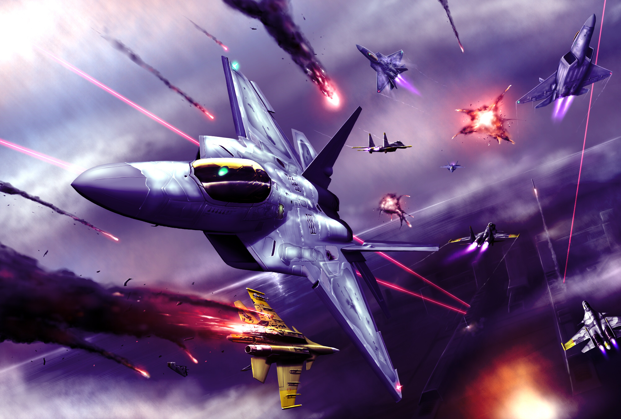 Video Game Ace Combat HD Wallpaper by Zephyr
