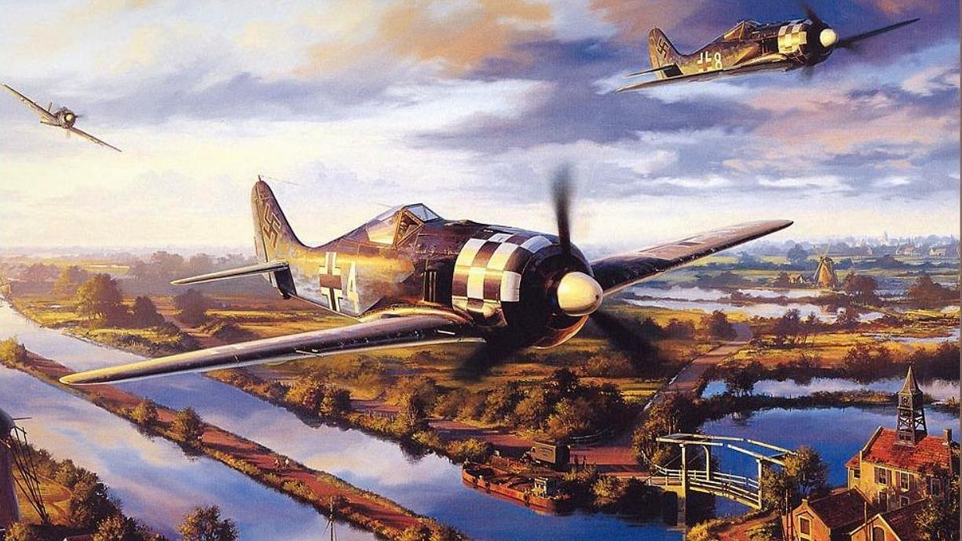 Download Military Focke-Wulf Fw 190 Focke-Wulf Fw 190  HD Wallpaper