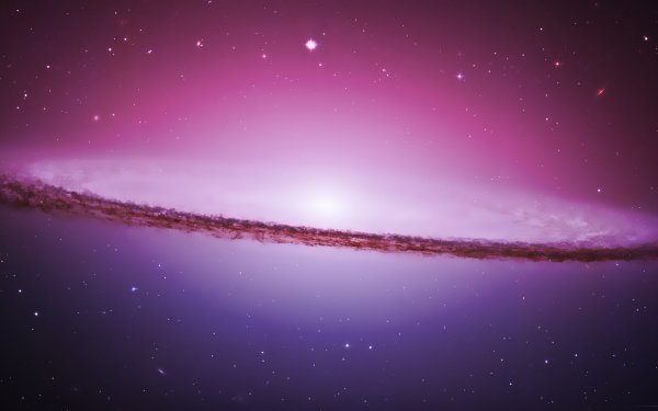 Sci Fi Galaxy Space Purple HD Wallpaper | Background Image