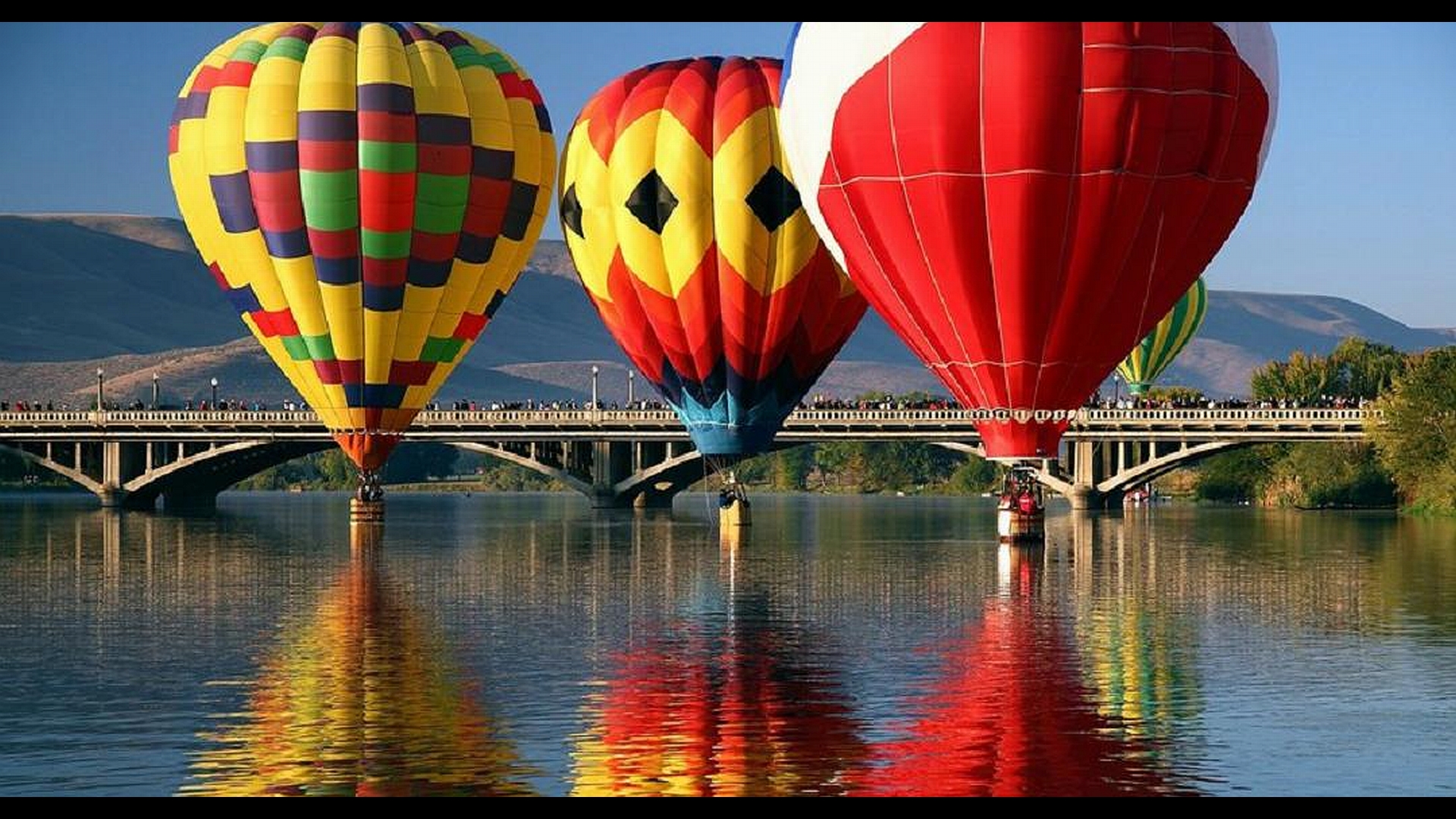 Hot Air Balloon Hd Wallpaper Background Image