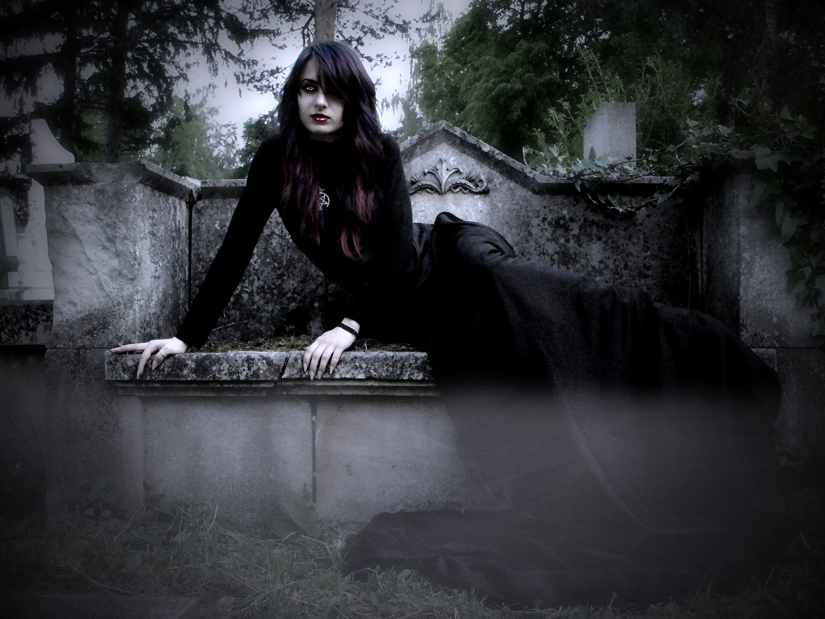 Vampire Mihaela by KristianasCoven