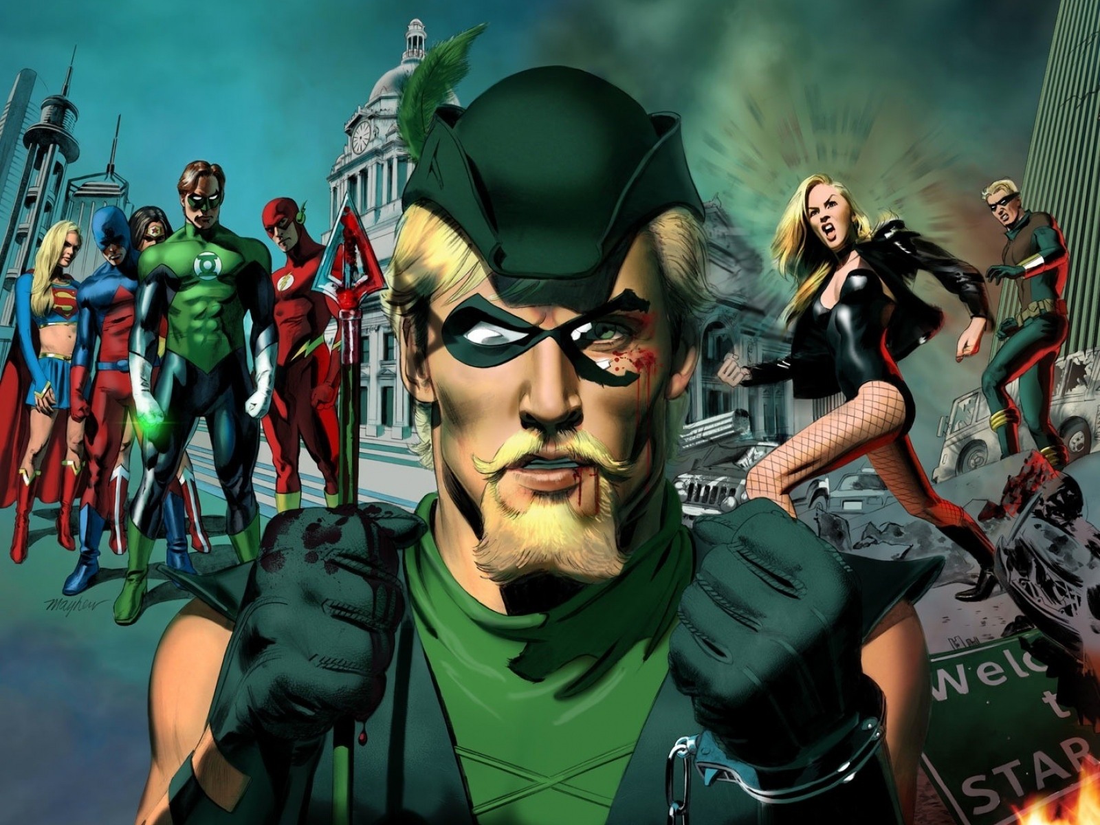 140+ Green Arrow HD Wallpapers and Backgrounds