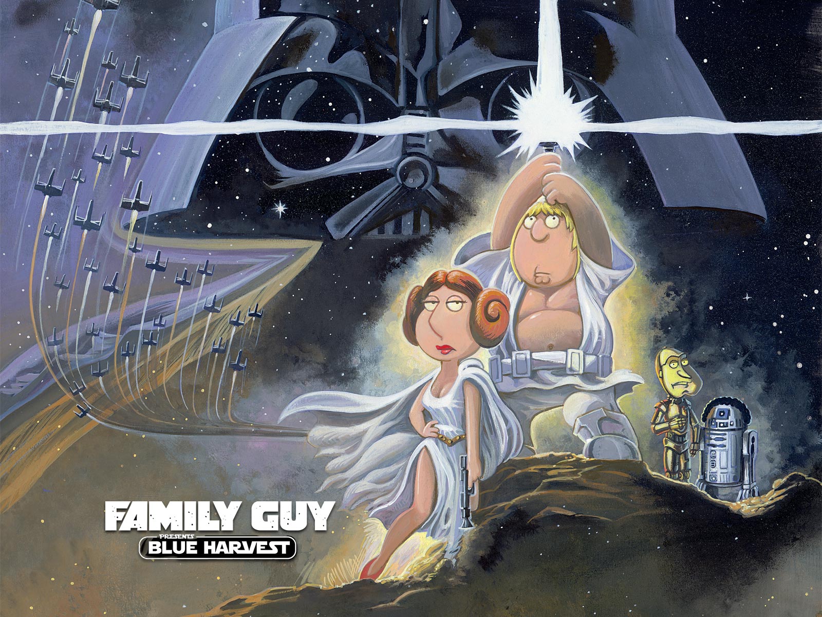 Movie Family Guy Presents: Blue Harvest HD Wallpaper | Background Image