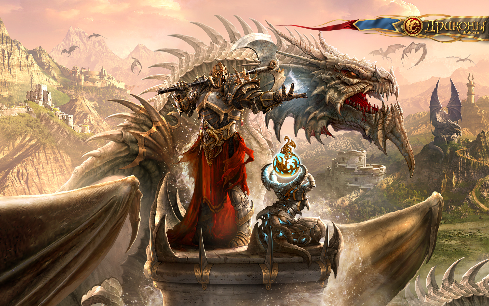 Video Game Dragons Online HD Wallpaper | Background Image