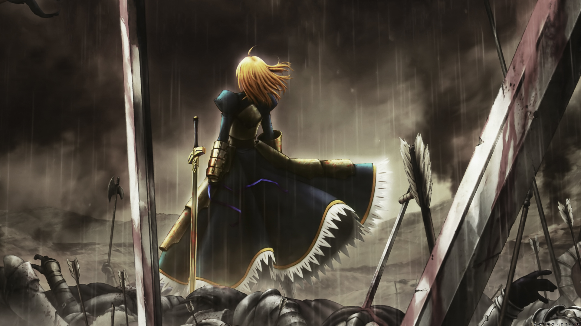 Fate Stay Night Saber Wallpaper