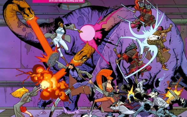 Comic Nextwave HD Desktop Wallpaper | Background Image