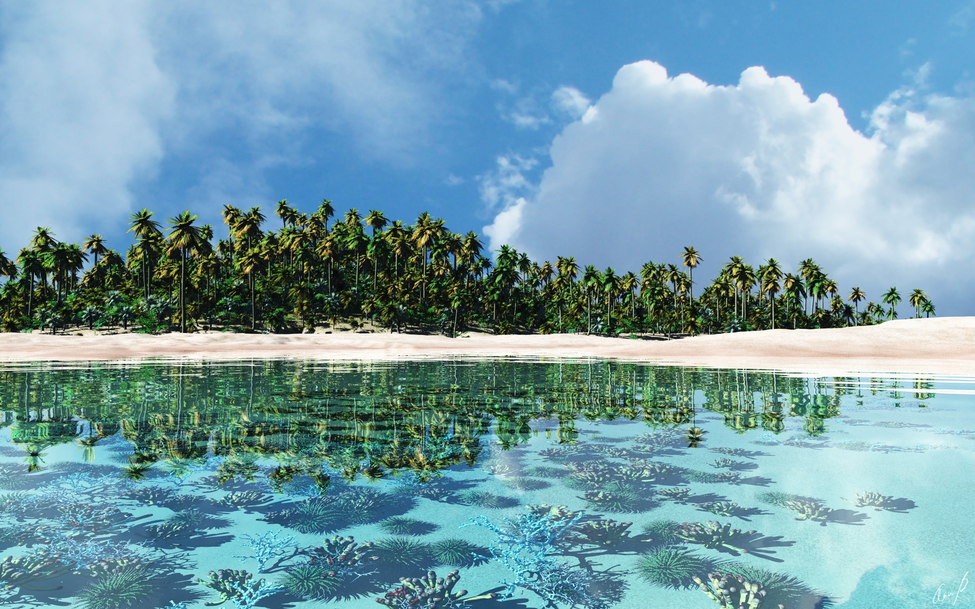 Island HD Wallpaper | Background Image | 1920x1200