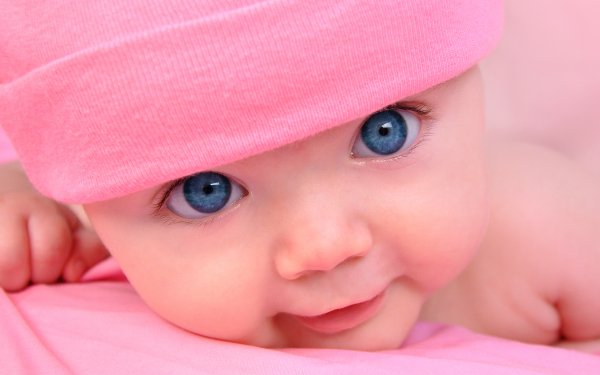 Fotografie Baby Süß Pink HD Wallpaper | Hintergrund