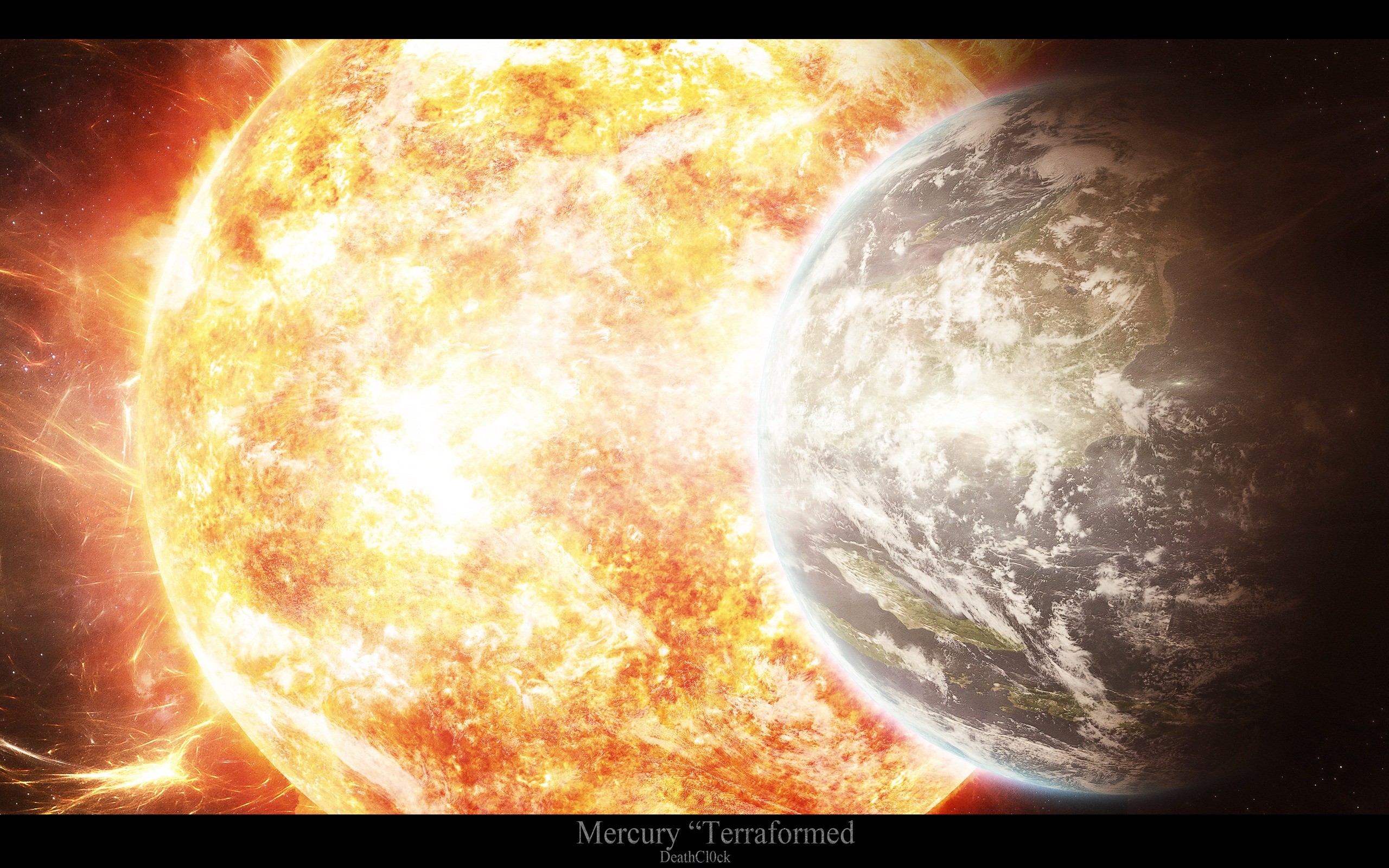 Sci Fi Sun HD Wallpaper | Background Image