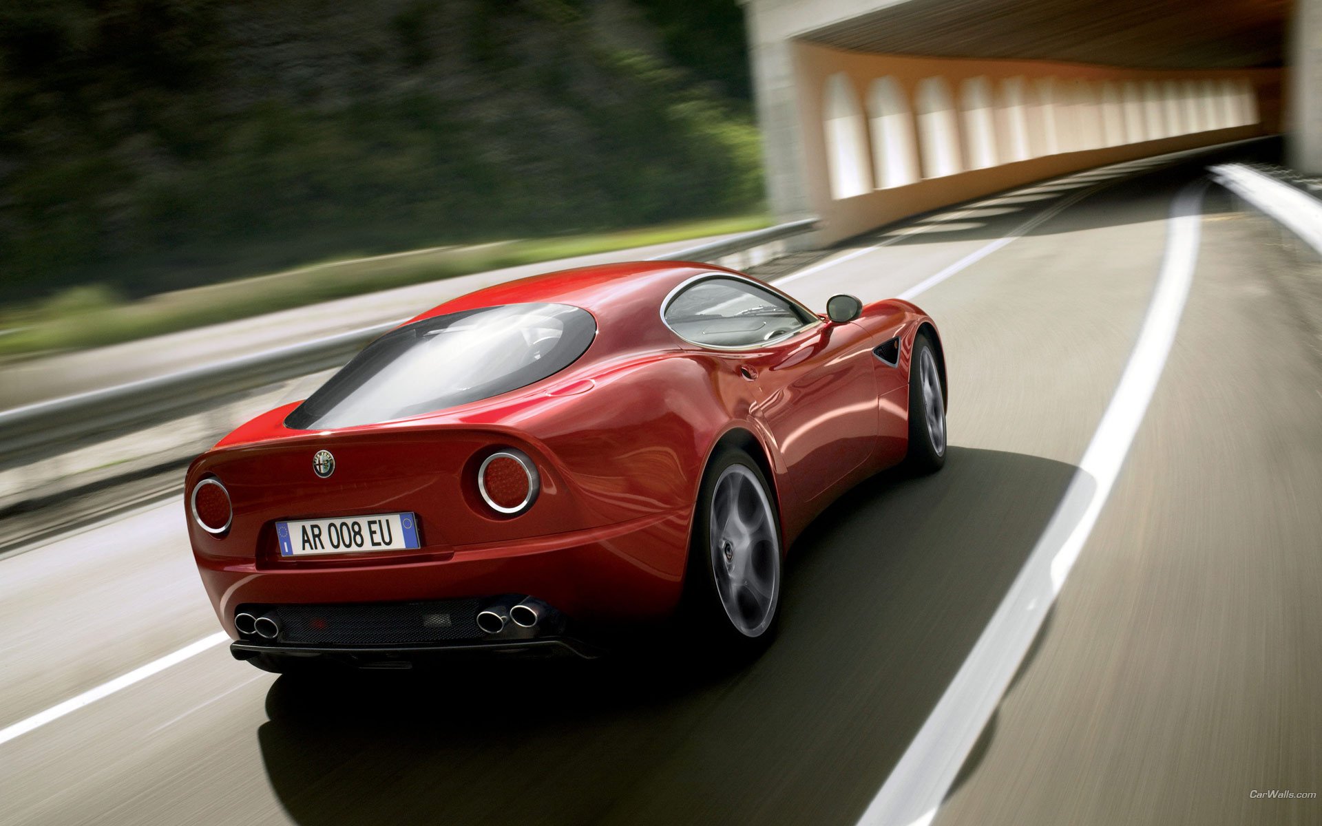 Download Vehicle Alfa Romeo 8C Competizione HD Wallpaper