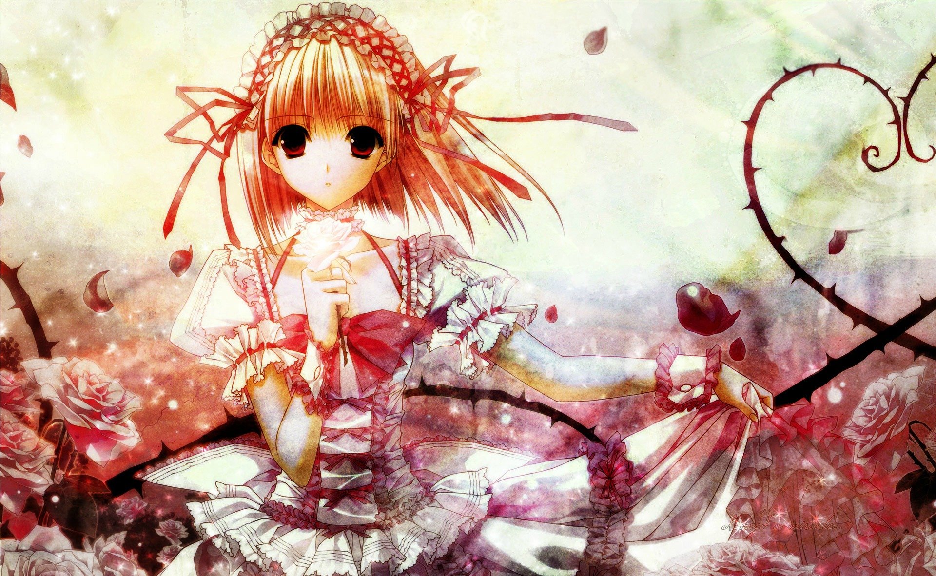 Download Anime Girl Anime Girl HD Wallpaper by Suzuhira Hiro