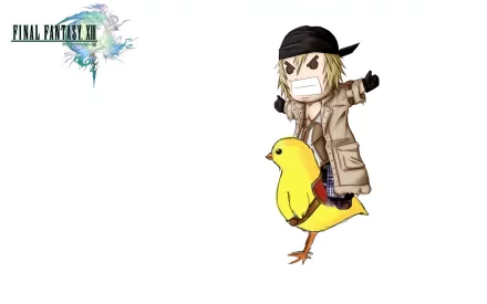  snow On a chick