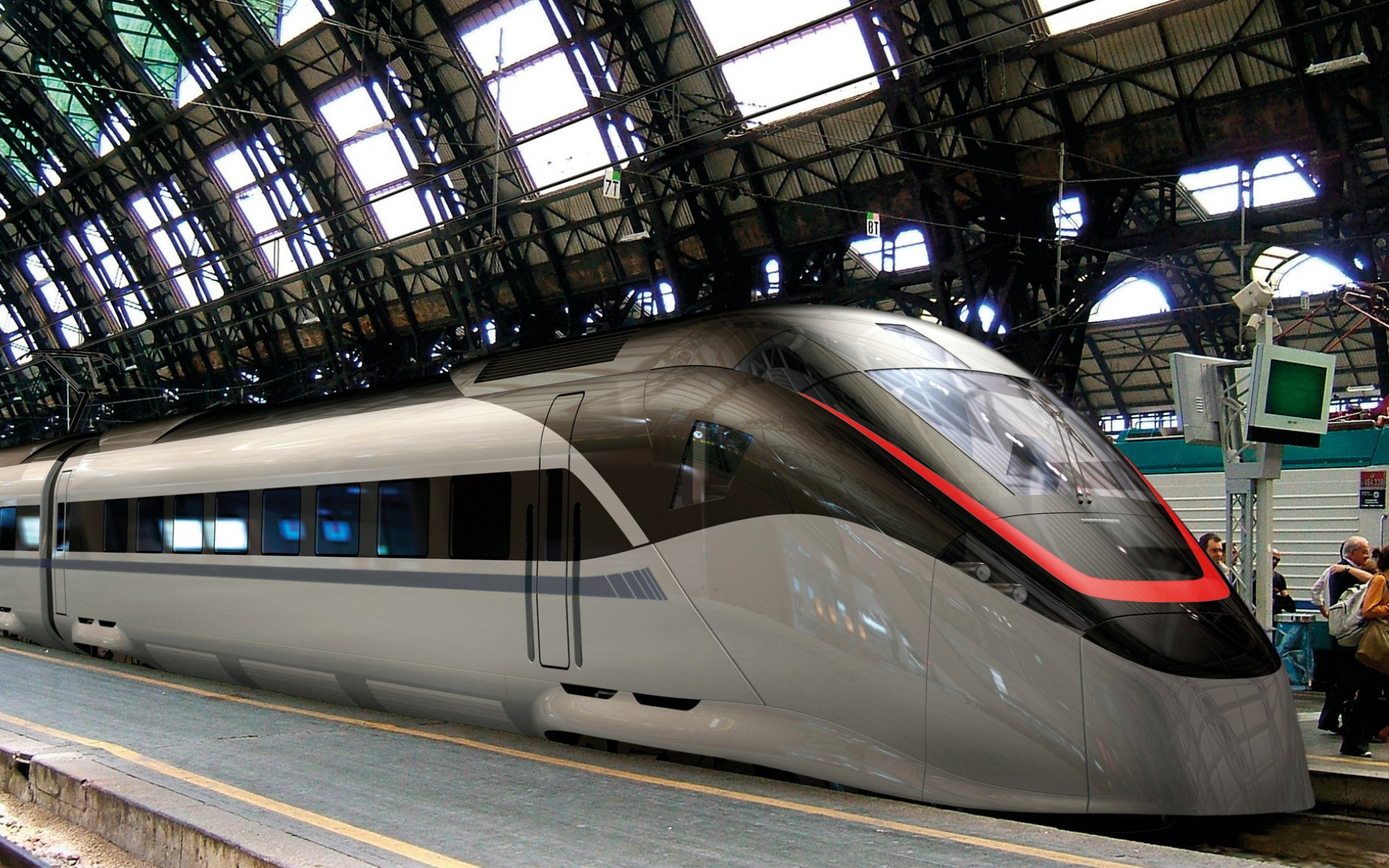 Download Vehicle Train HD Wallpaper