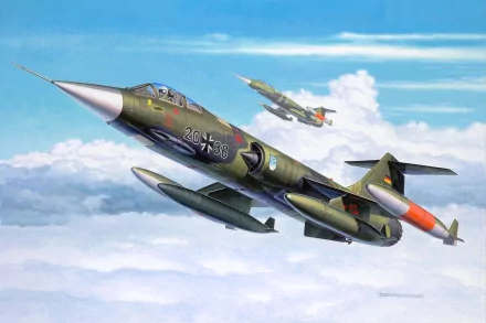 military lockheed f-104 starfighter HD Desktop Wallpaper | Background Image