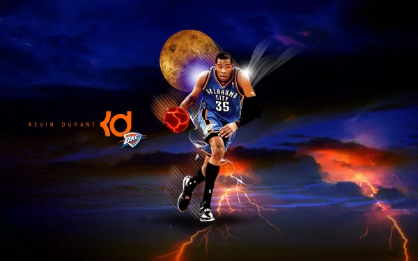 Oklahoma City Thunder Sports HD Desktop Wallpaper | Background Image