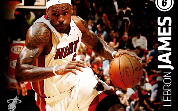 LeBron James Miami Heat Sports HD Desktop Wallpaper | Background Image