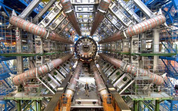 Man Made Large Hadron Collider HD Wallpaper | Background Image