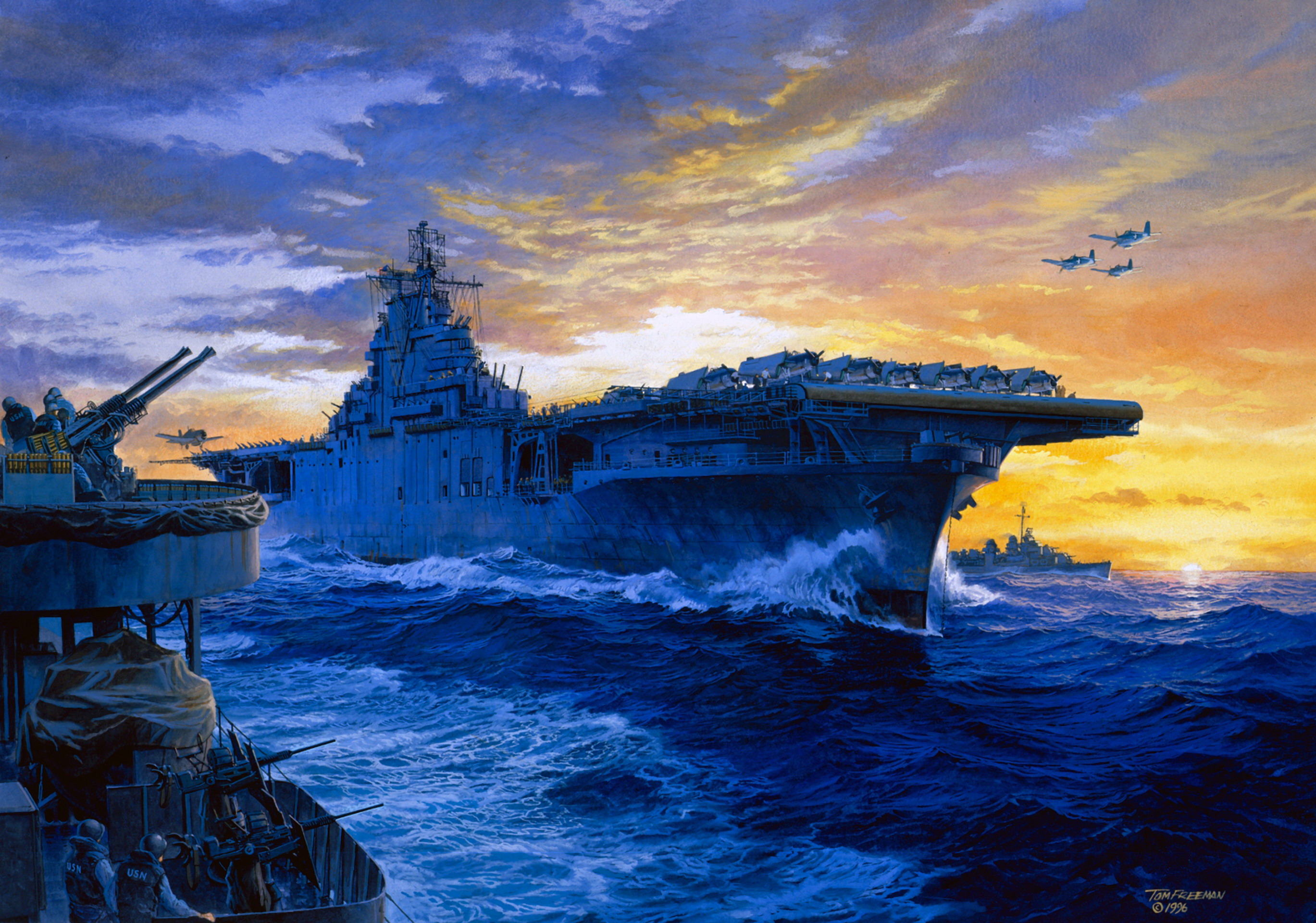 USS Yorktown Full HD Wallpaper and Background  2738x1920 