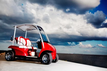 vehicle golf cart HD Desktop Wallpaper | Background Image