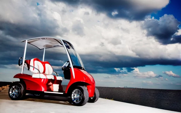 vehicle golf cart HD Desktop Wallpaper | Background Image