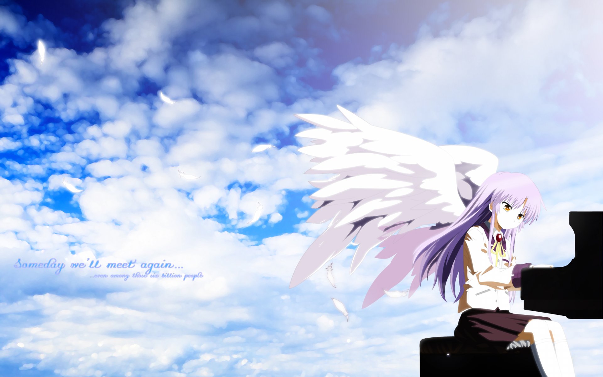 Download Kanade Tachibana Anime Angel Beats! HD Wallpaper