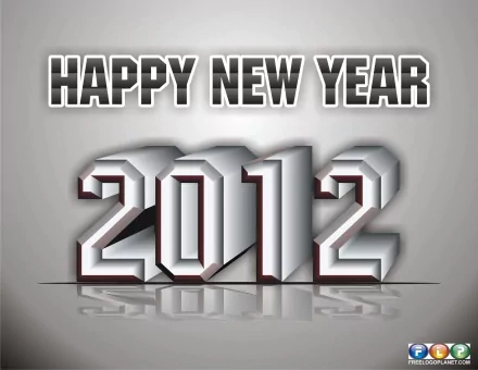 holiday new year 2012 HD Desktop Wallpaper | Background Image