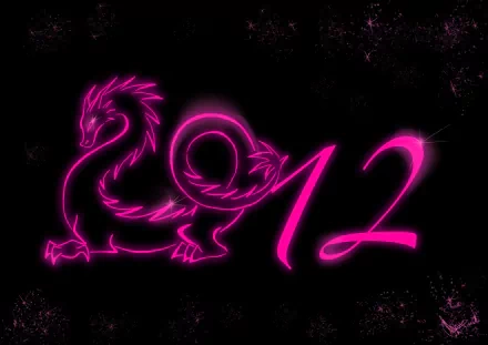holiday new year 2012 HD Desktop Wallpaper | Background Image