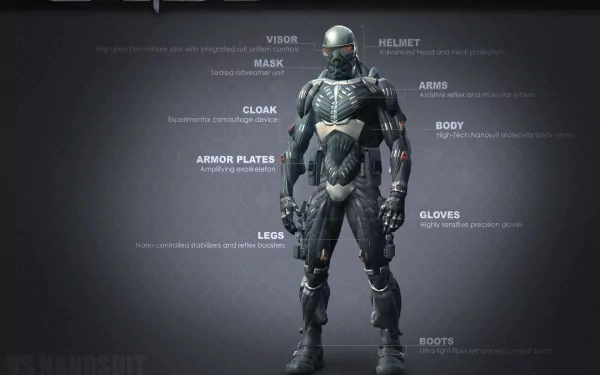 video game Crysis HD Desktop Wallpaper | Background Image