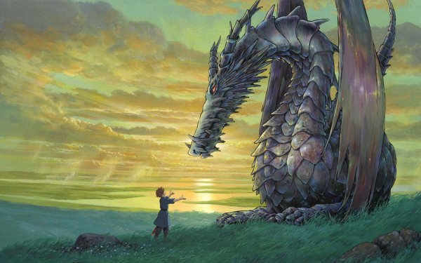 Anime Tales From Earthsea Dragon HD Wallpaper | Background Image